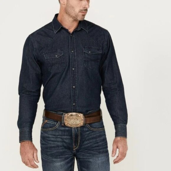 Ariat Mens M2 Traditional Relaxed Bootcut Bradford Dark Wash Jeans 32 x 36 NWT - Picture 5 of 9